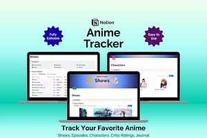 Anime Tracker - Notion