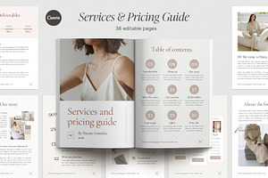 Services & Pricing Guide Template