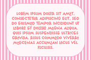 Emotion Flower - All Caps Display, a Sans Serif Font by Airotype (Thumbnail 8 of 12)