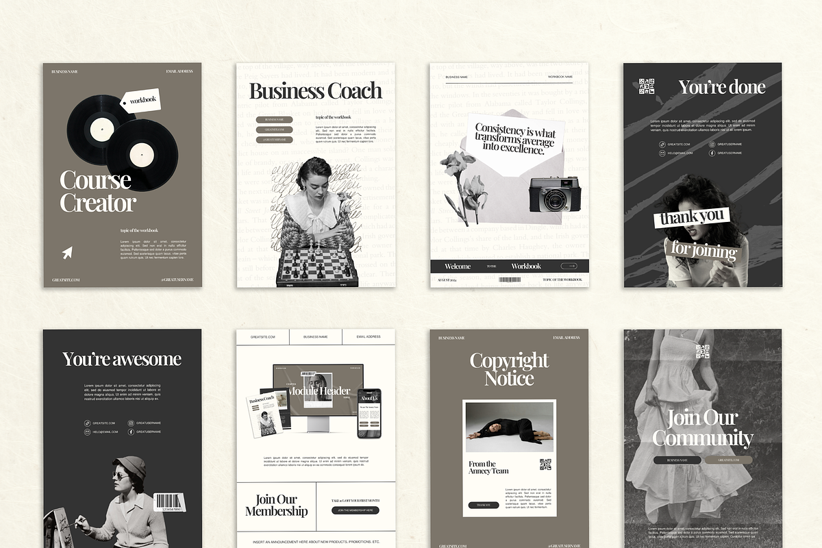 Canva Workbook Template for Coaches, a Magazine Template by Branding Babe Co. (Photo 5 of 10)