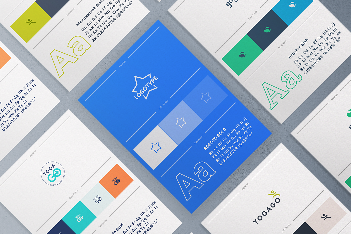 Logo Presentation Template, a Branding & Logo Template by Made by Vova (Photo 3 of 3)