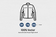 16 Motorcycle Line Icons, an Outline Icon by Selma’s Patty (Thumbnail 2 of 2)