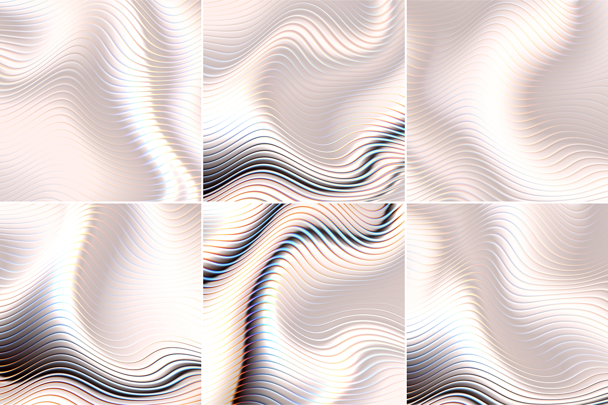 Flow Lines 25 Abstract Wavy Line, a Background Graphic by PopotLane (Photo 5 of 6)