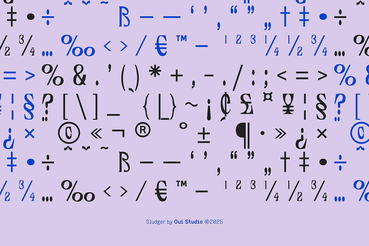 Sludger Edgy Display Font, a Serif Font by Oui Studio (Photo 9 of 10)