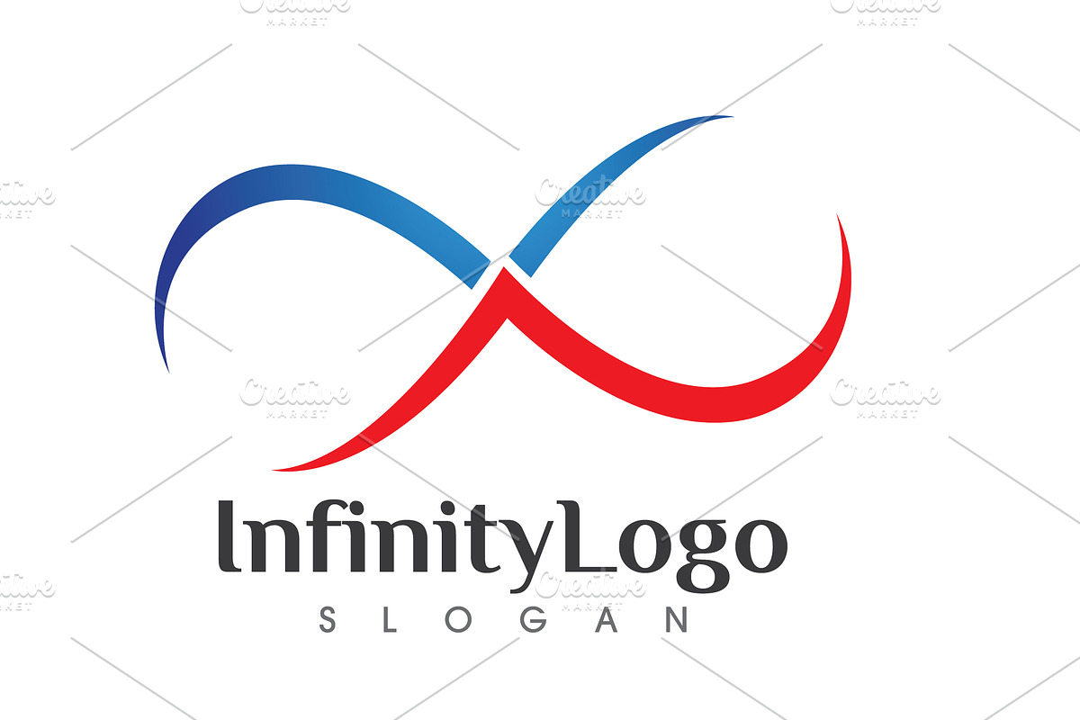 Infinity loop line logo vector, a Branding & Logo Template by LOGOCREATIVE