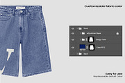 Jorts pants mockup, an Apparel Mockup by Voyage Studio (Thumbnail 3 of 3)