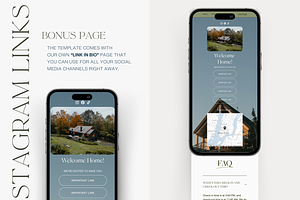 Airbnb Website Squarespace Template