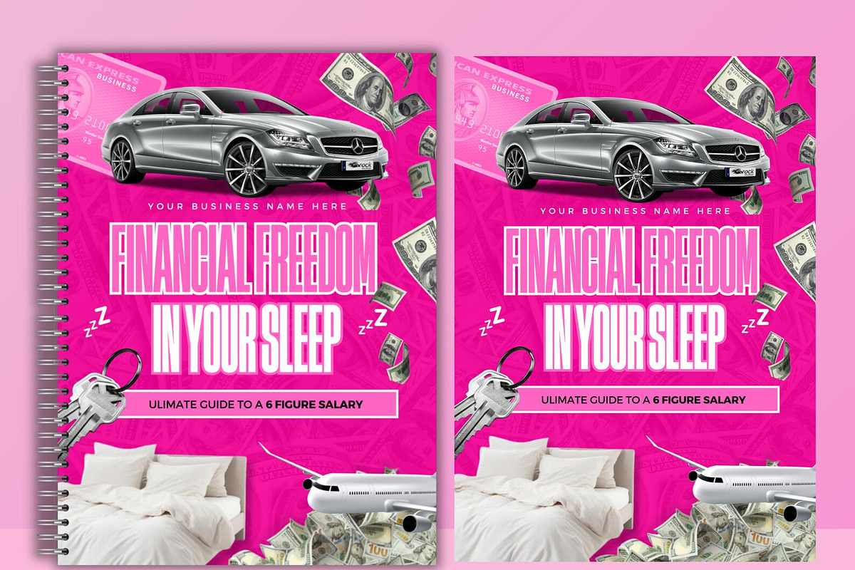 Financial Freedom E-Book Template, a Magazine Template by Lux Logo Studios (Photo 3 of 5)