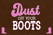 WILD AND WESTERN Font Bundle, a Handwritten Font by Blush Font Co. (Thumbnail 2 of 9)