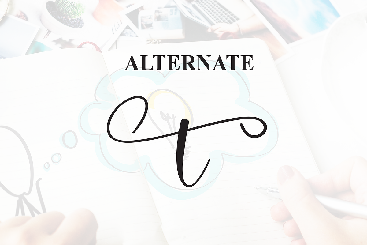 Creative | Script Font, a Handwritten Font by Scratchones (Photo 8 of 9)