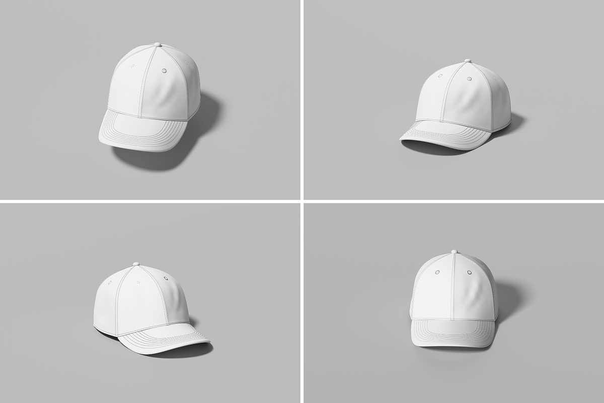 Cap Mockup, a Merchandise Mockup by BLISS DESIGN (Photo 2 of 2)