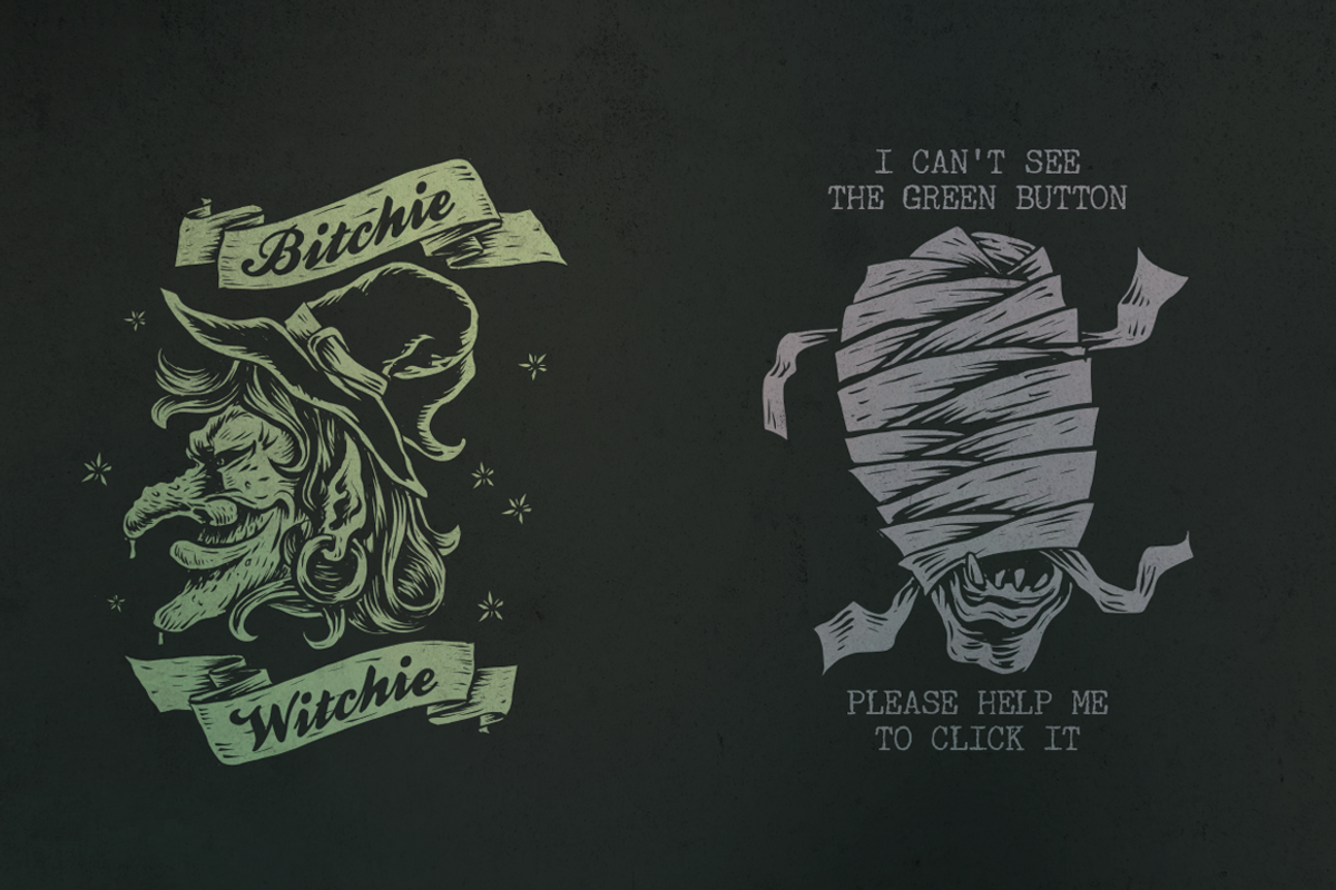 Halloween Vector Pack, an Illustration by lups design (Photo 3 of 3)