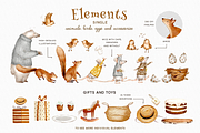 Four Seasons Animals Bundle, an Animal Illustration by TL Design (Thumbnail 14 of 27)