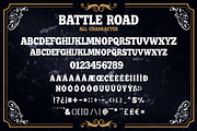Battle Road, a Blackletter Font by Fachranheit Studio (Thumbnail 10 of 13)