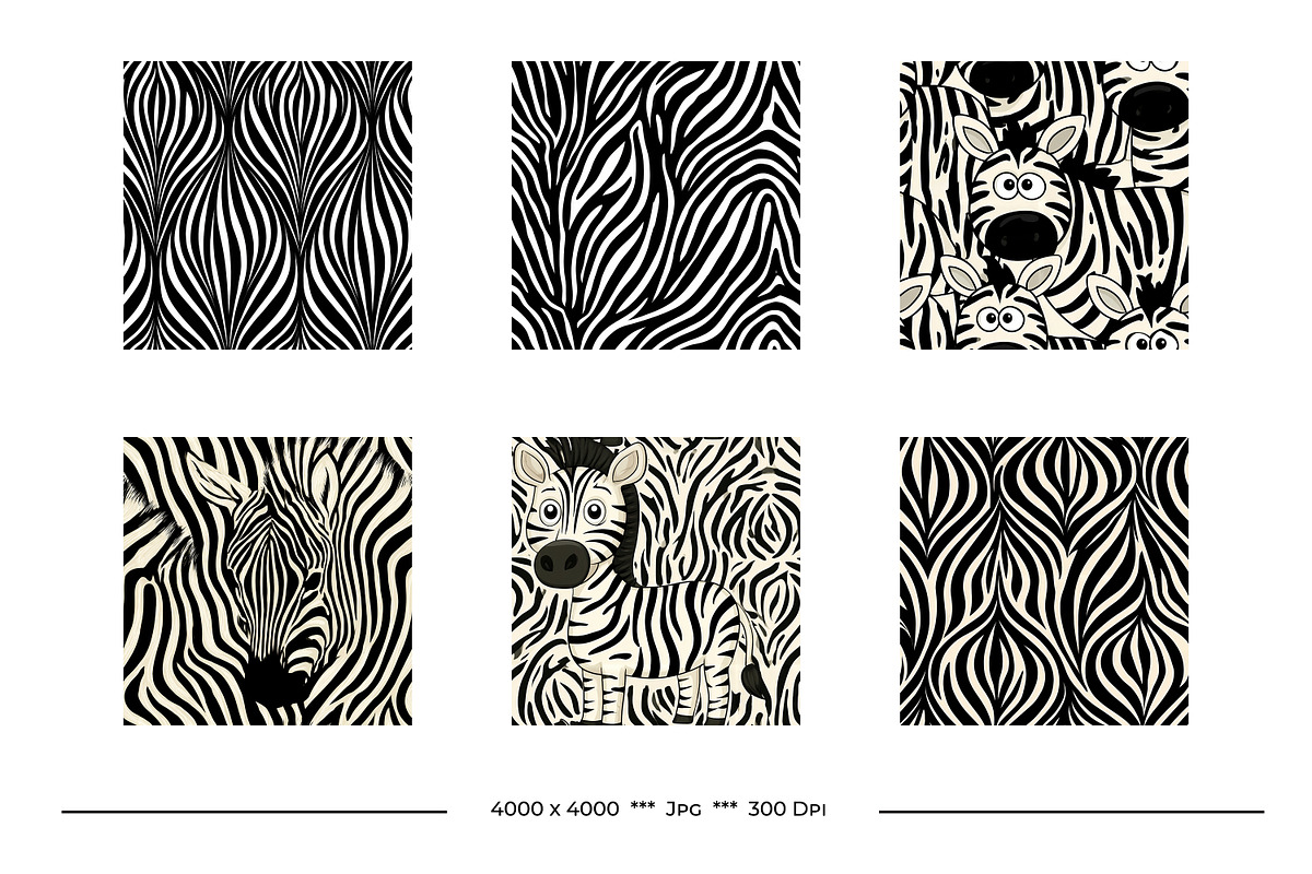 Zebra Skin Animal Print Patterns, a Pattern Graphic by karenfoleyphoto (Photo 3 of 6)