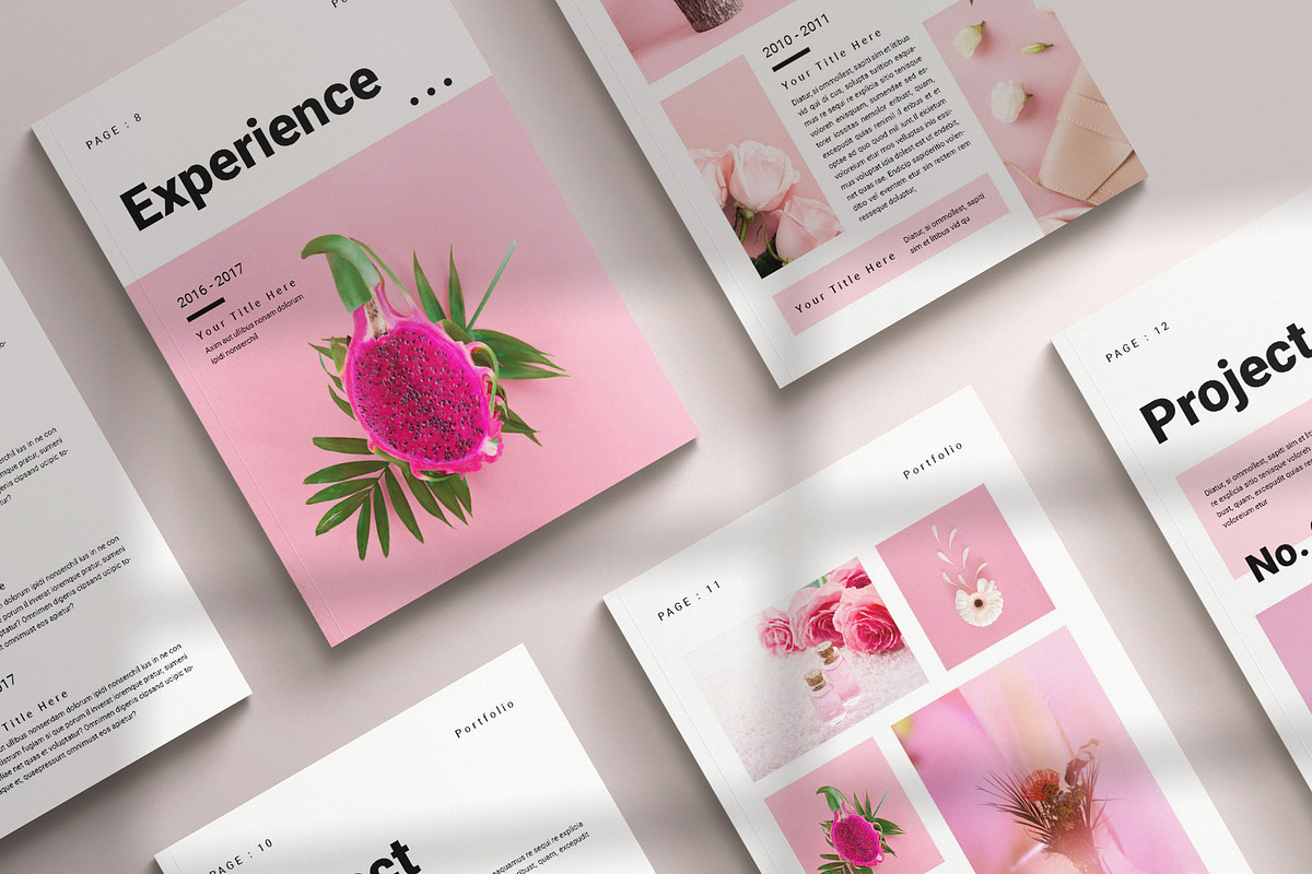 Portfolio Layout Template, a Brochure Template by RsmBoutique2021 (Photo 5 of 5)