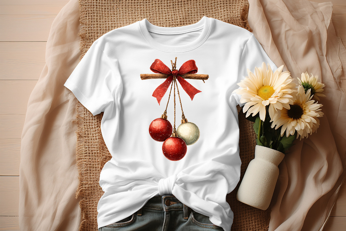 Christmas Decorations Clipart, an Illustration by Craft Nest (Photo 10 of 11)
