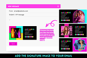 Canva Email Signature Bundle, an Email Template by SunshineStudioBoutique (Thumbnail 4 of 9)