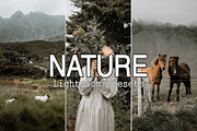 9 Nature Landscape Lightroom presets, a Preset Add-On by Presets by Yevhen (Thumbnail 1 of 10)