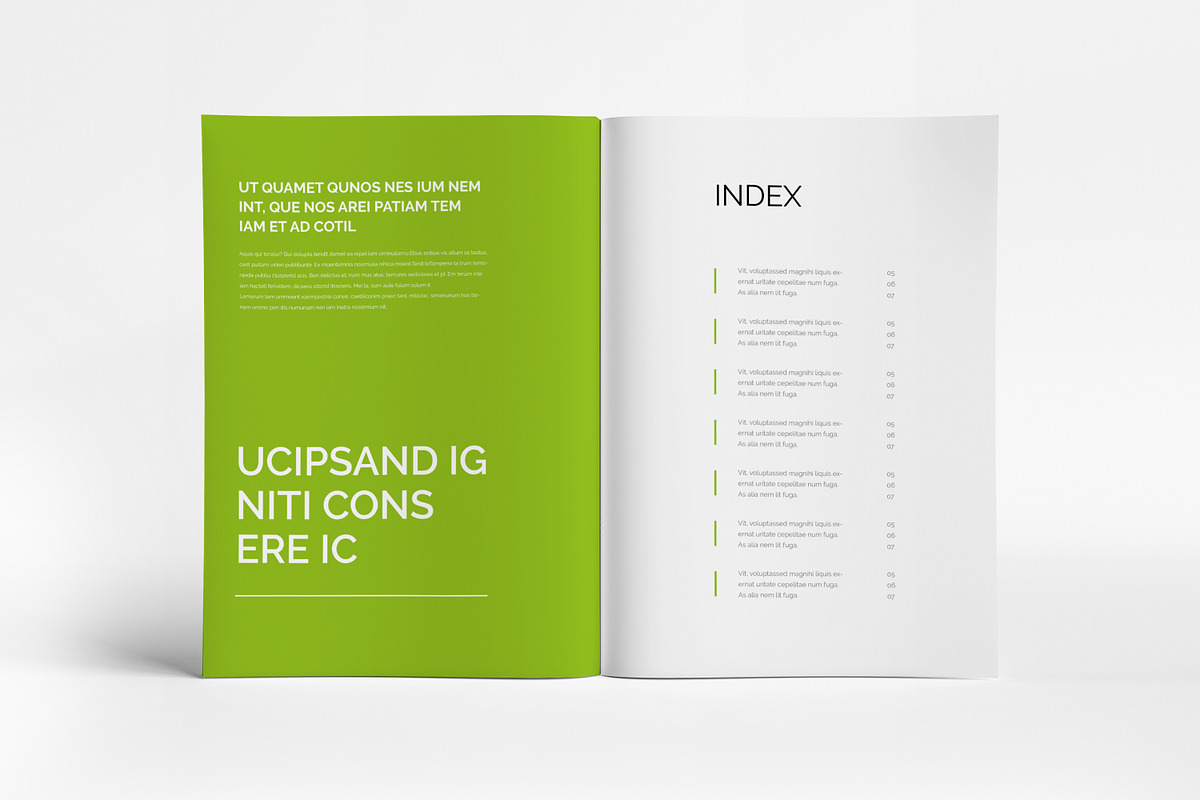 Creative Proposal Template I Canva, a Brochure Template by PixWork (Photo 2 of 9)