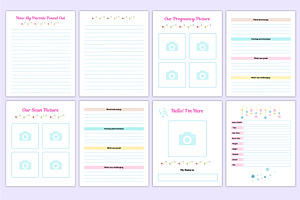 2025 Baby Memory Book Canva Interior