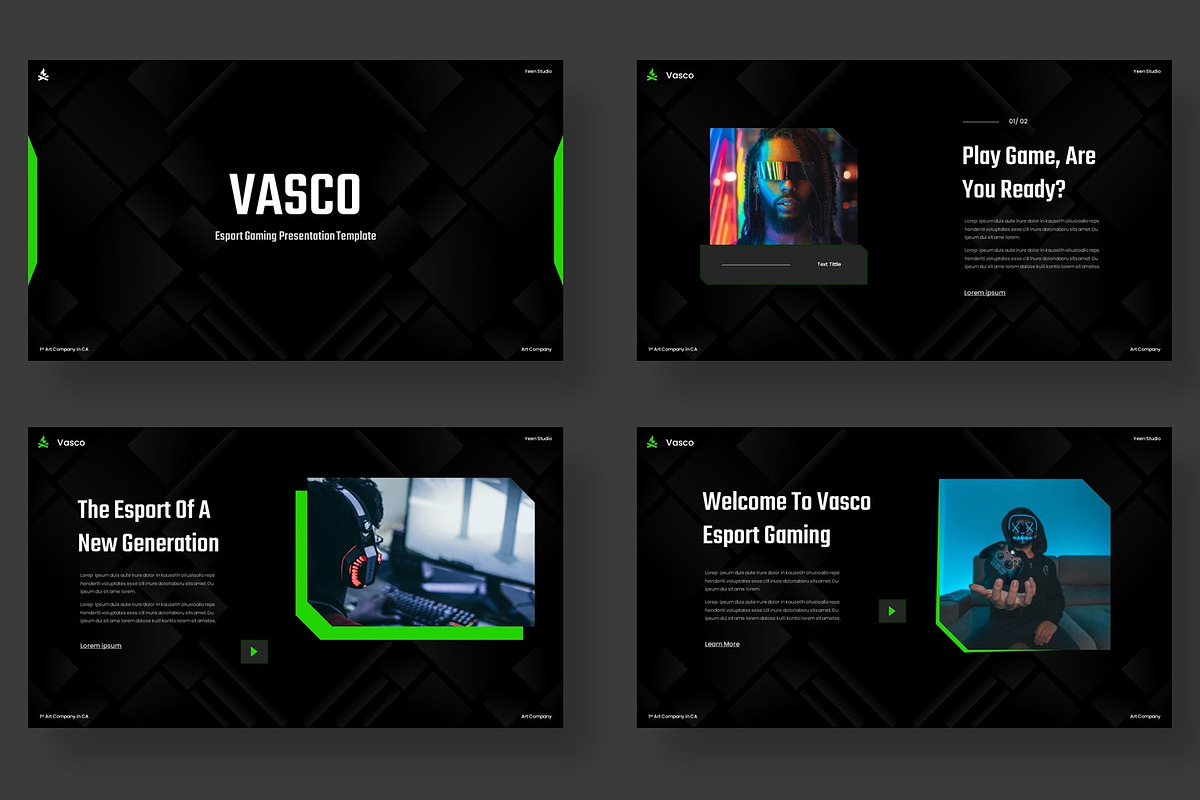 Vasco - Esport Gaming Keynote, a Presentation Template by BumbleGraph Studio (Photo 4 of 10)