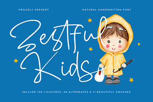 Jestful Kids Natural Handwritten