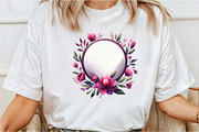 Magenta Spring Watercolor Clipart, an Illustration by Rose Art (Thumbnail 7 of 9)