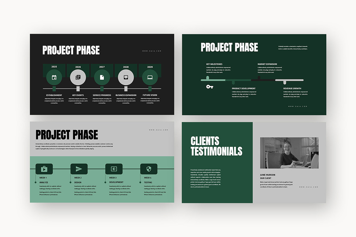 Saia : Project Pitch Google Slides, a Presentation Template by Punkl Camp (Photo 13 of 16)