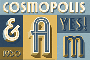 Adelios Layered Font, a Font by Ilham Herry (Thumbnail 2 of 6)