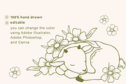 Whimsy Spring & Easter Doodle Set, a Seasonal Illustration by soboleva alya (Thumbnail 12 of 15)