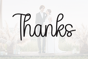 Wedding | Script Font, a Handwritten Font by Scratchones (Thumbnail 8 of 8)