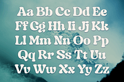 Indigo Sky - Retro Serif, a Serif Font by Fenotype (Thumbnail 14 of 15)