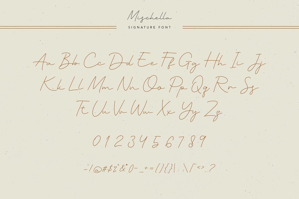 Mischella Stylish Signature Font, a Script Font by peterdraw (Photo 10 of 11)