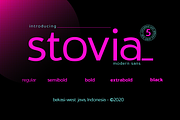 Stovia, a Sans Serif Font by INKsTYPIA (Thumbnail 1 of 7)