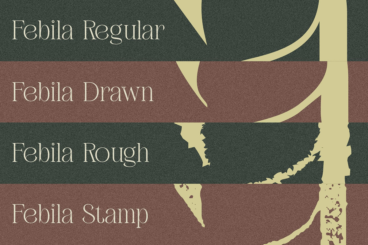 Febila Vintage, a Serif Font by Craft Supply Co. (Photo 8 of 8)