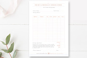 Print & Product Order Form, a Flyer Template by By Stephanie Design (Thumbnail 2 of 3)