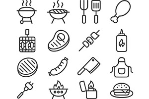 Vector illustration of grilling and, a Food Illustration by ZinetroN
