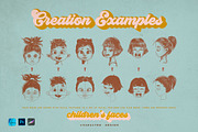 Cute Kids Grids for Procreate, a Brush Add-On by Spasibenko Art (Thumbnail 6 of 11)