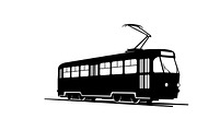 train transport silhouettes, an Illustration by Amazin_art (Thumbnail 25 of 31)