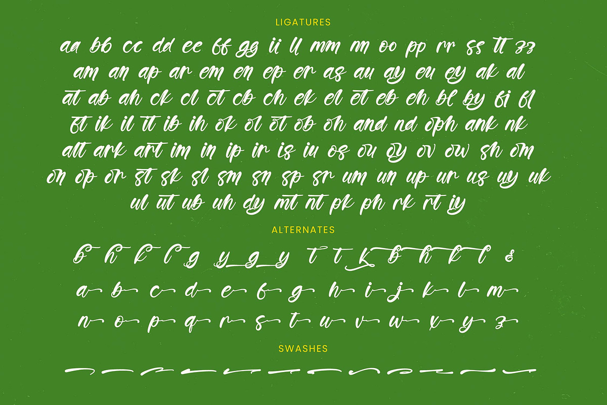 Bumlay Otican Bold Handwritten Font, a Script Font by stylishtype.co (Photo 19 of 20)