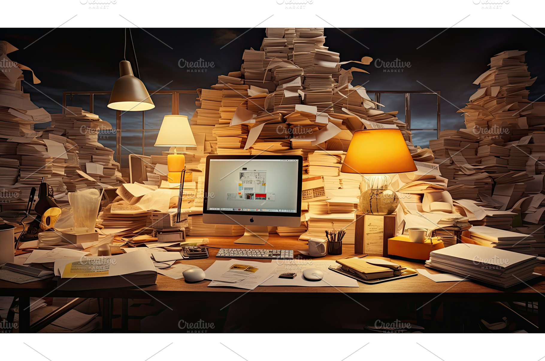 meetings busy agenda ai generated, a Business Photo by pikepicture