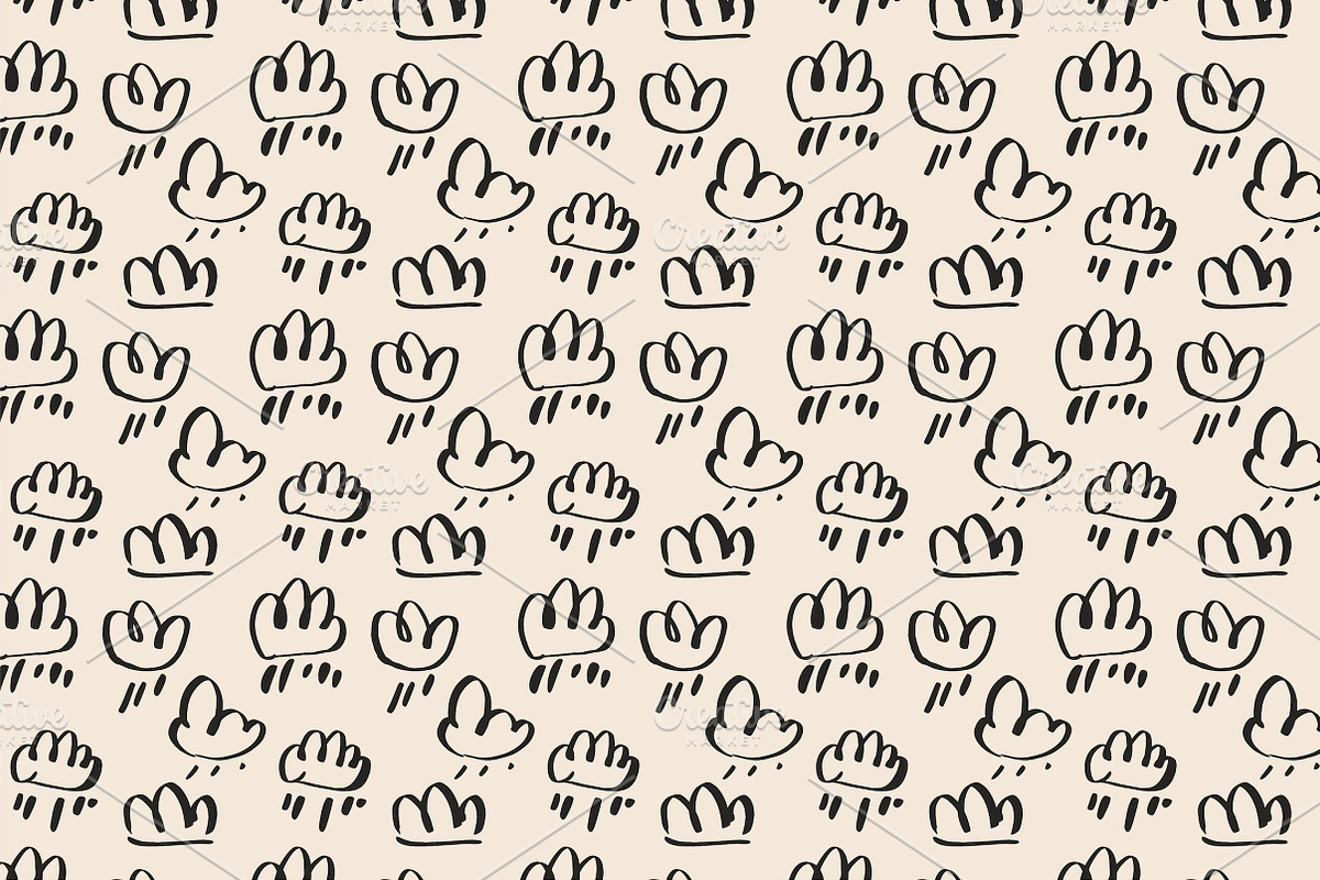 Modern Brushstroke Patterns Bundle, a Pattern Graphic by Lyolya Profitrolya (Photo 11 of 13)