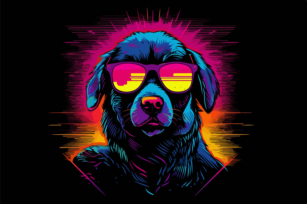 24 t-shirt designs bundle., an Animal Illustration by Fractal fonts & graphics (Photo 15 of 25)