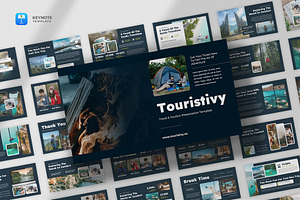 Travel & Tourism Keynote Template, a Presentation Template by fluffstudio