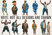 Black Excellence Clipart Bundle, a Seasonal Illustration by RobertsArt (Thumbnail 5 of 5)