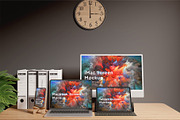 Devices Mockup Bundle for UI Design, a Device Mockup by Eka Restu D. Putra (Thumbnail 9 of 12)