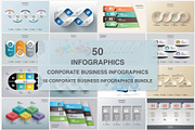 Corporate Business Infographics, a Work Illustration by naem021 (Thumbnail 2 of 3)