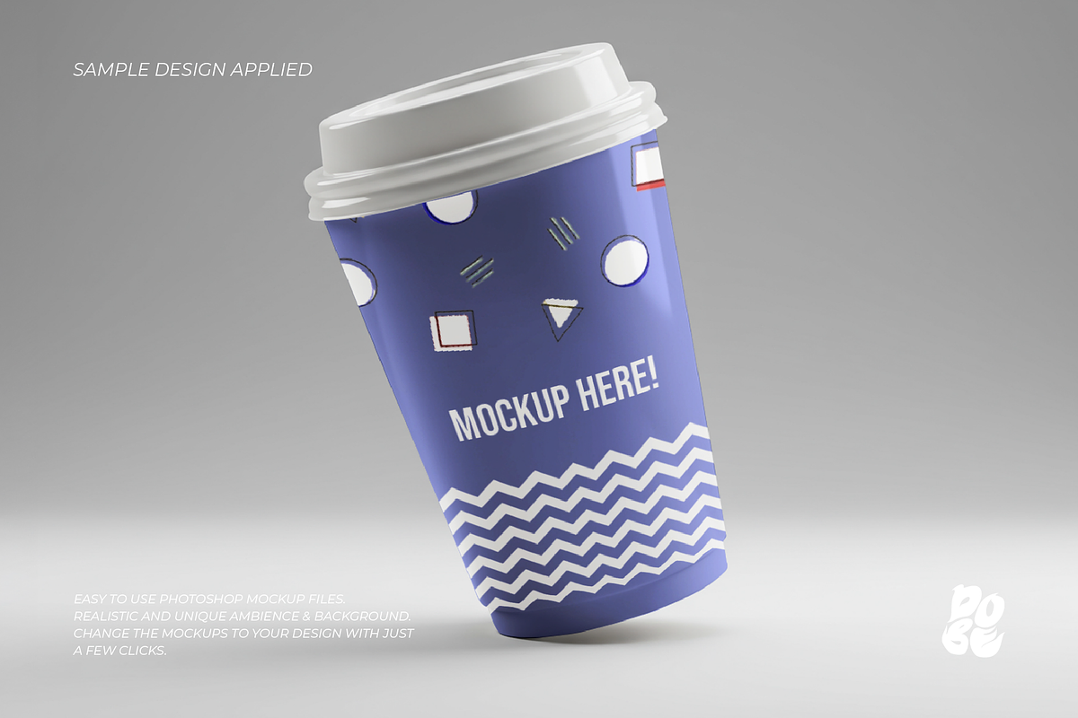 Coffee Cup Mockup Set - Vol 1, a Mockup by DOBE Studio (Photo 5 of 5)