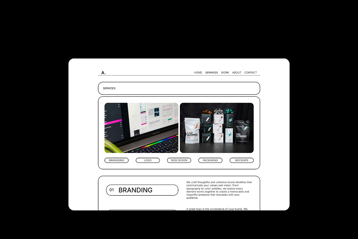 Aether - Framer Template, a Landing Page Template by BiancaXavier (Photo 2 of 5)